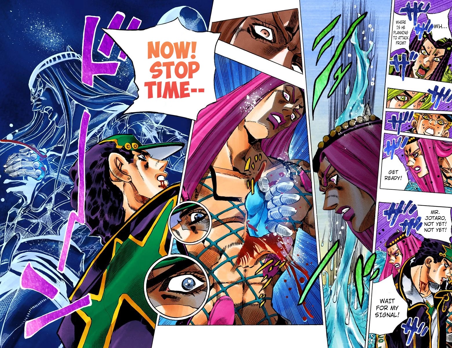 JoJo's Bizarre Adventure Part 6 - Stone Ocean (Official Colored) chapter 153 page 13