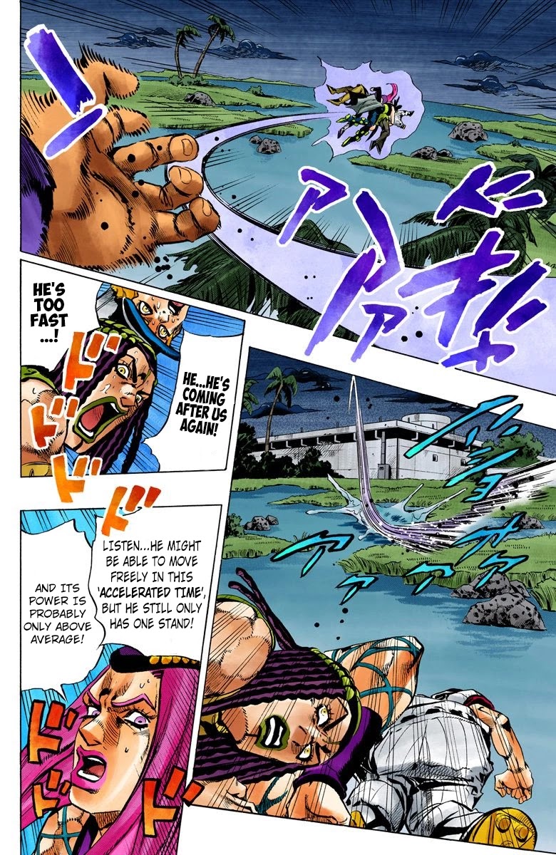 JoJo's Bizarre Adventure Part 6 - Stone Ocean (Official Colored) chapter 153 page 3