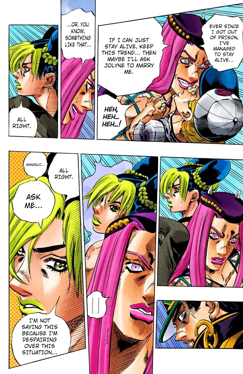 JoJo's Bizarre Adventure Part 6 - Stone Ocean (Official Colored) chapter 153 page 7