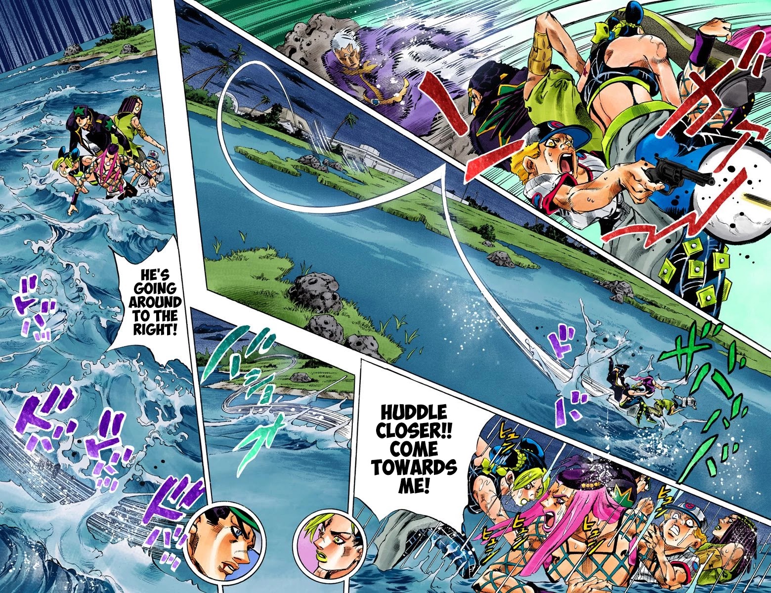 JoJo's Bizarre Adventure Part 6 - Stone Ocean (Official Colored) chapter 153 page 9