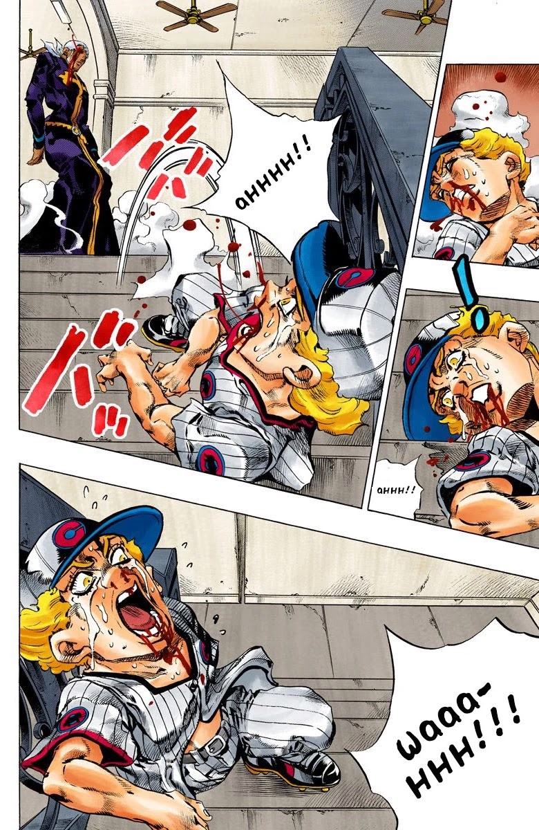 JoJo's Bizarre Adventure Part 6 - Stone Ocean (Official Colored) chapter 157 page 12