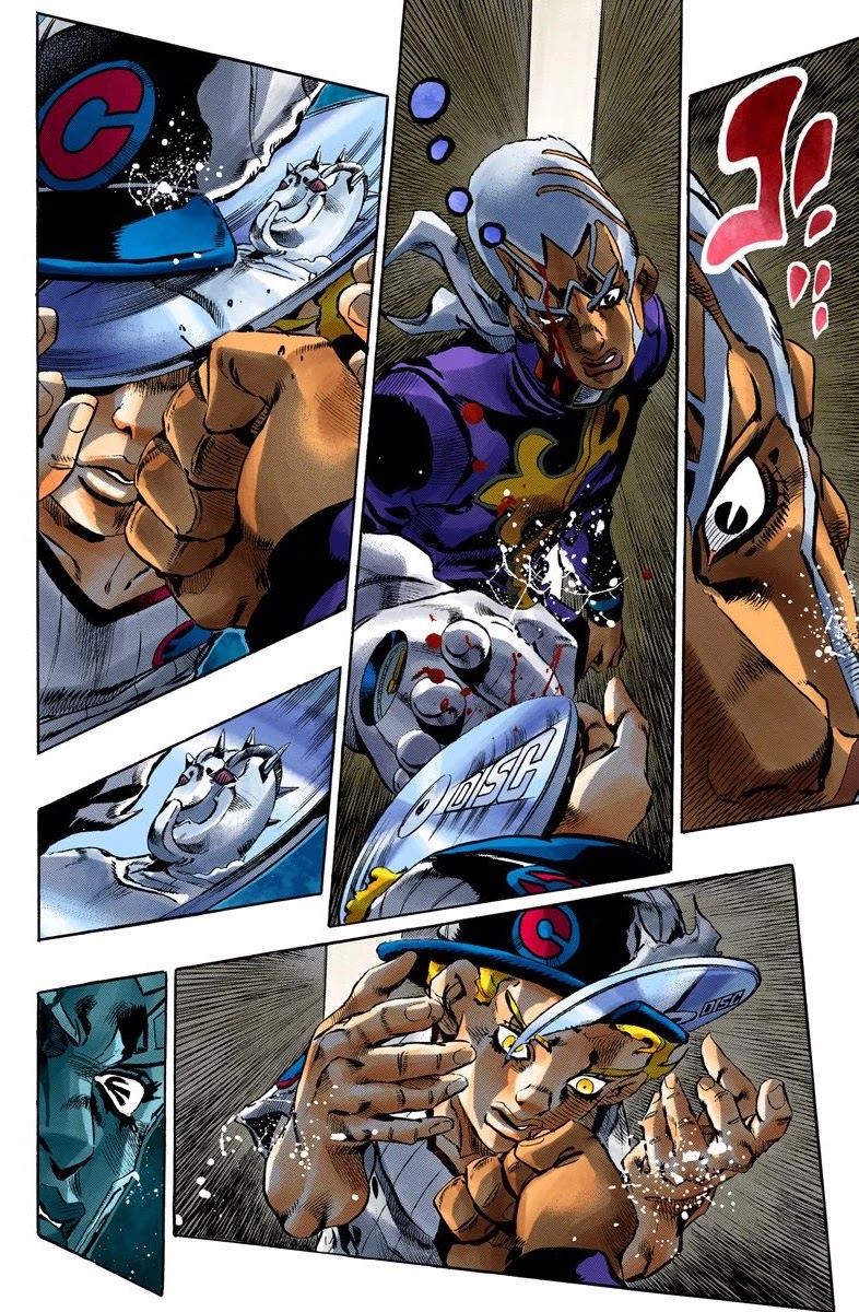 JoJo's Bizarre Adventure Part 6 - Stone Ocean (Official Colored) chapter 157 page 15