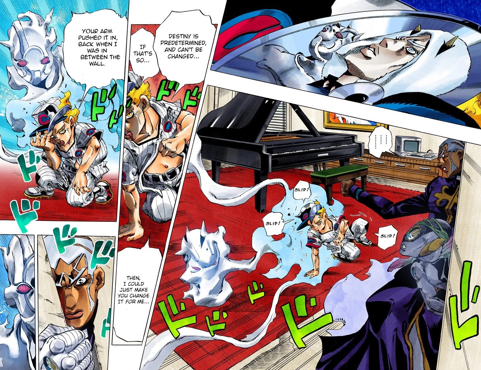 JoJo's Bizarre Adventure Part 6 - Stone Ocean (Official Colored) chapter 157 page 17