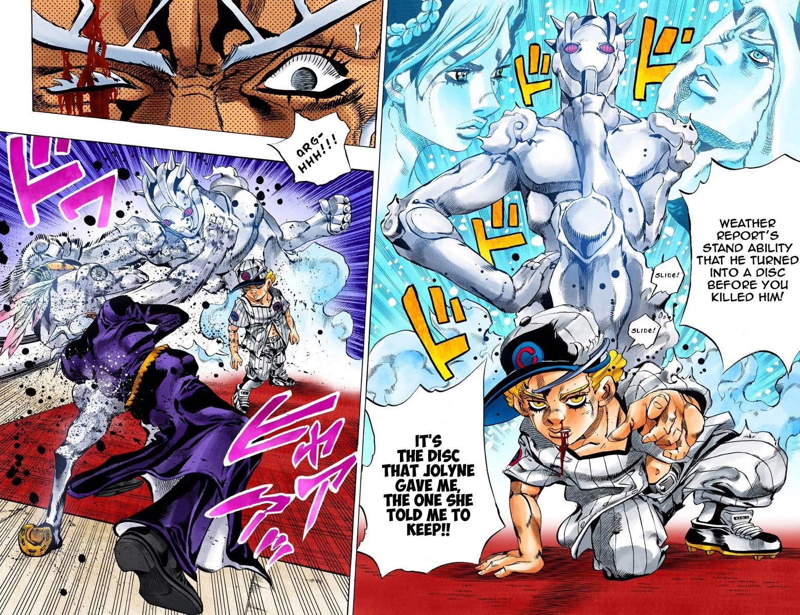 JoJo's Bizarre Adventure Part 6 - Stone Ocean (Official Colored) chapter 157 page 18