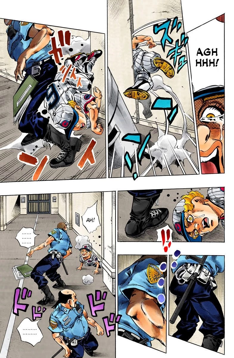 JoJo's Bizarre Adventure Part 6 - Stone Ocean (Official Colored) chapter 157 page 3