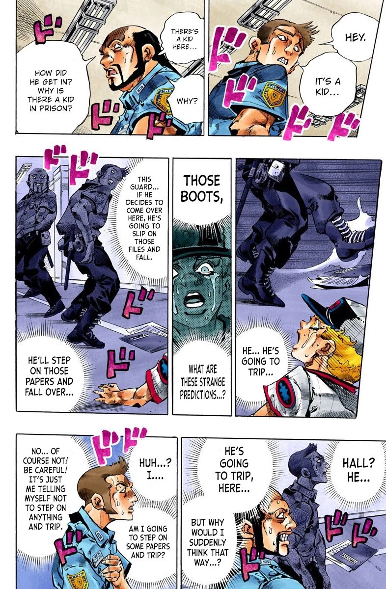 JoJo's Bizarre Adventure Part 6 - Stone Ocean (Official Colored) chapter 157 page 4