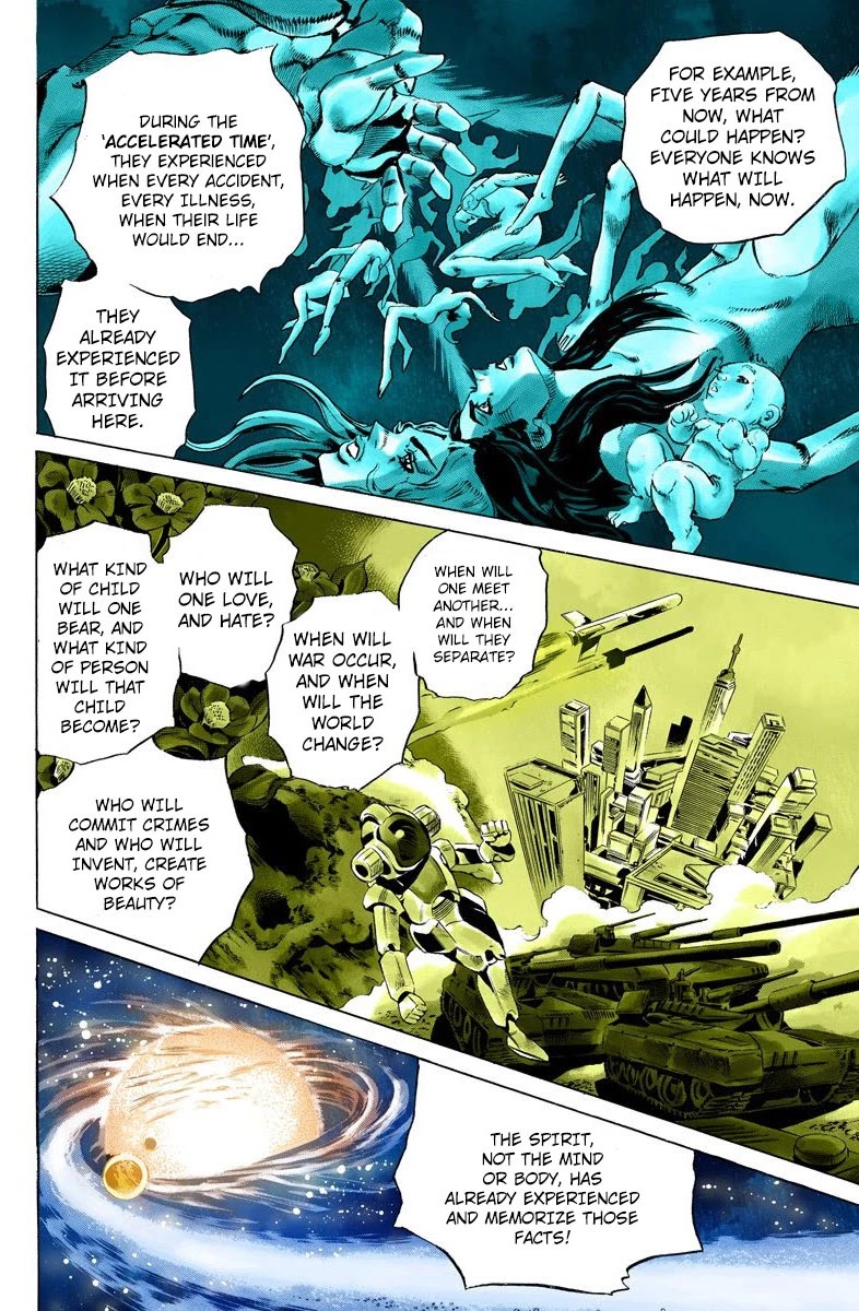 JoJo's Bizarre Adventure Part 6 - Stone Ocean (Official Colored) chapter 157 page 8