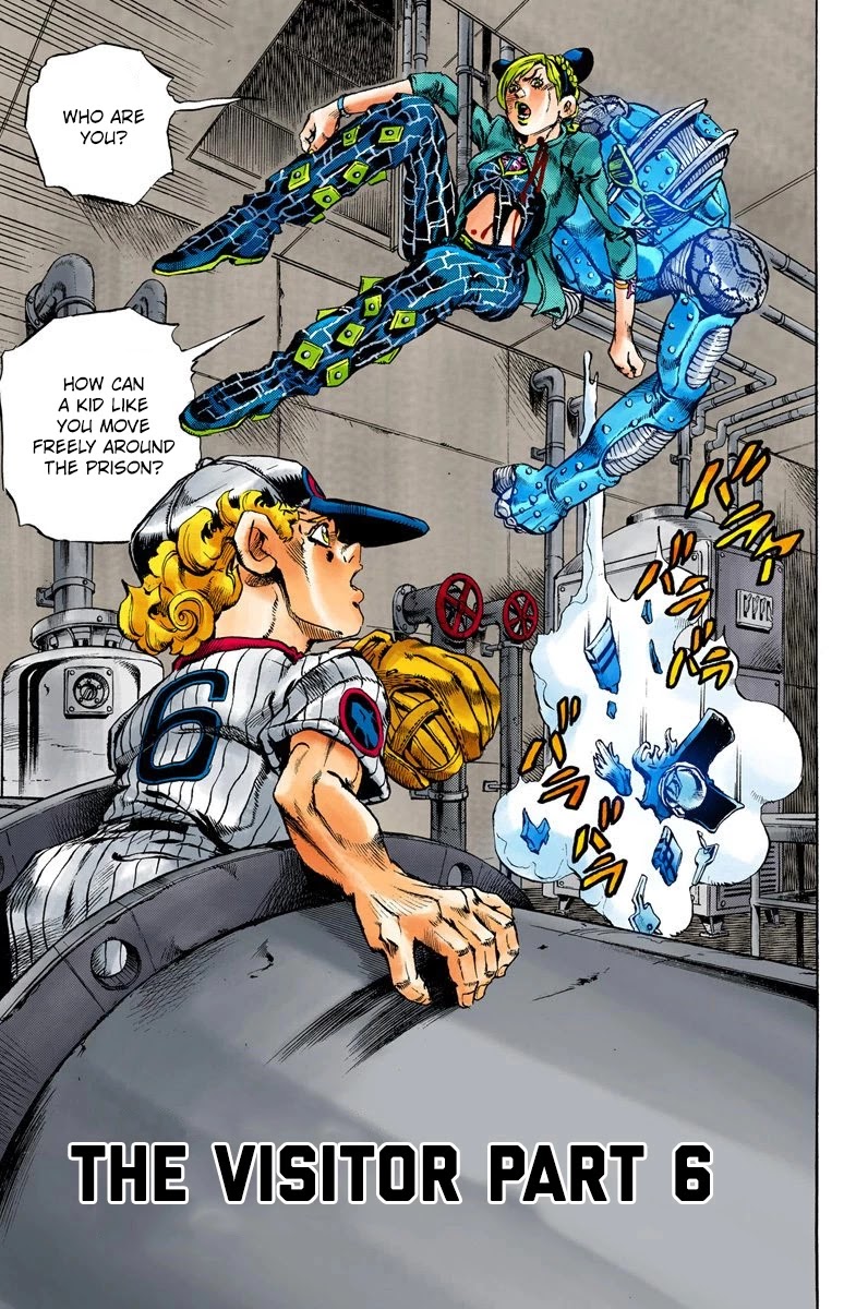 JoJo's Bizarre Adventure Part 6 - Stone Ocean (Official Colored) chapter 16 page 1