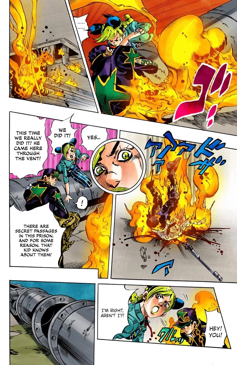 JoJo's Bizarre Adventure Part 6 - Stone Ocean (Official Colored) chapter 16 page 10