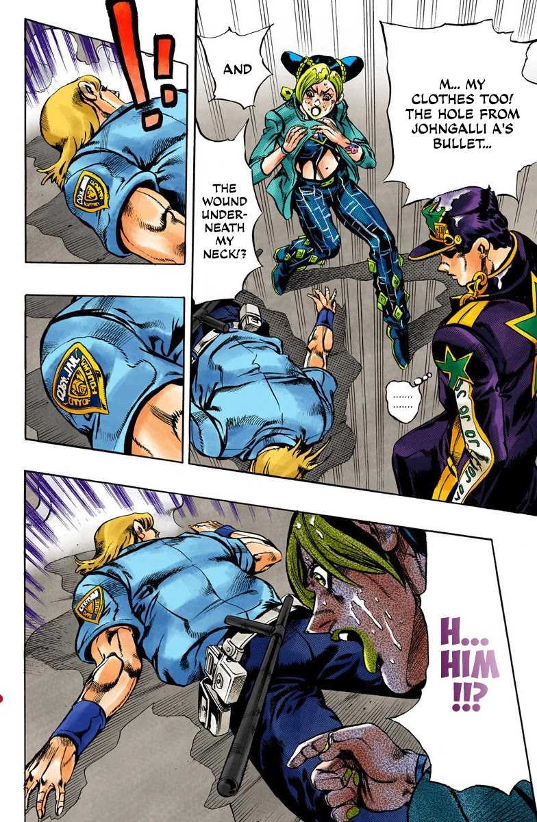 JoJo's Bizarre Adventure Part 6 - Stone Ocean (Official Colored) chapter 16 page 14