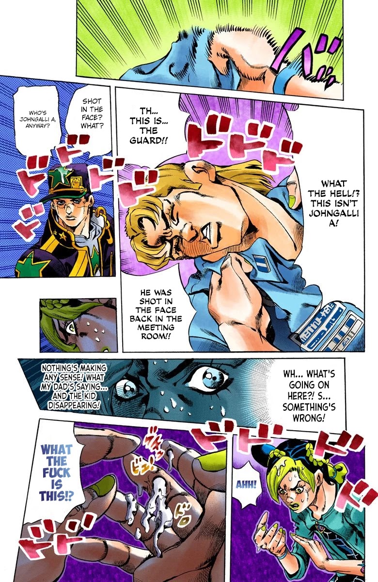 JoJo's Bizarre Adventure Part 6 - Stone Ocean (Official Colored) chapter 16 page 15