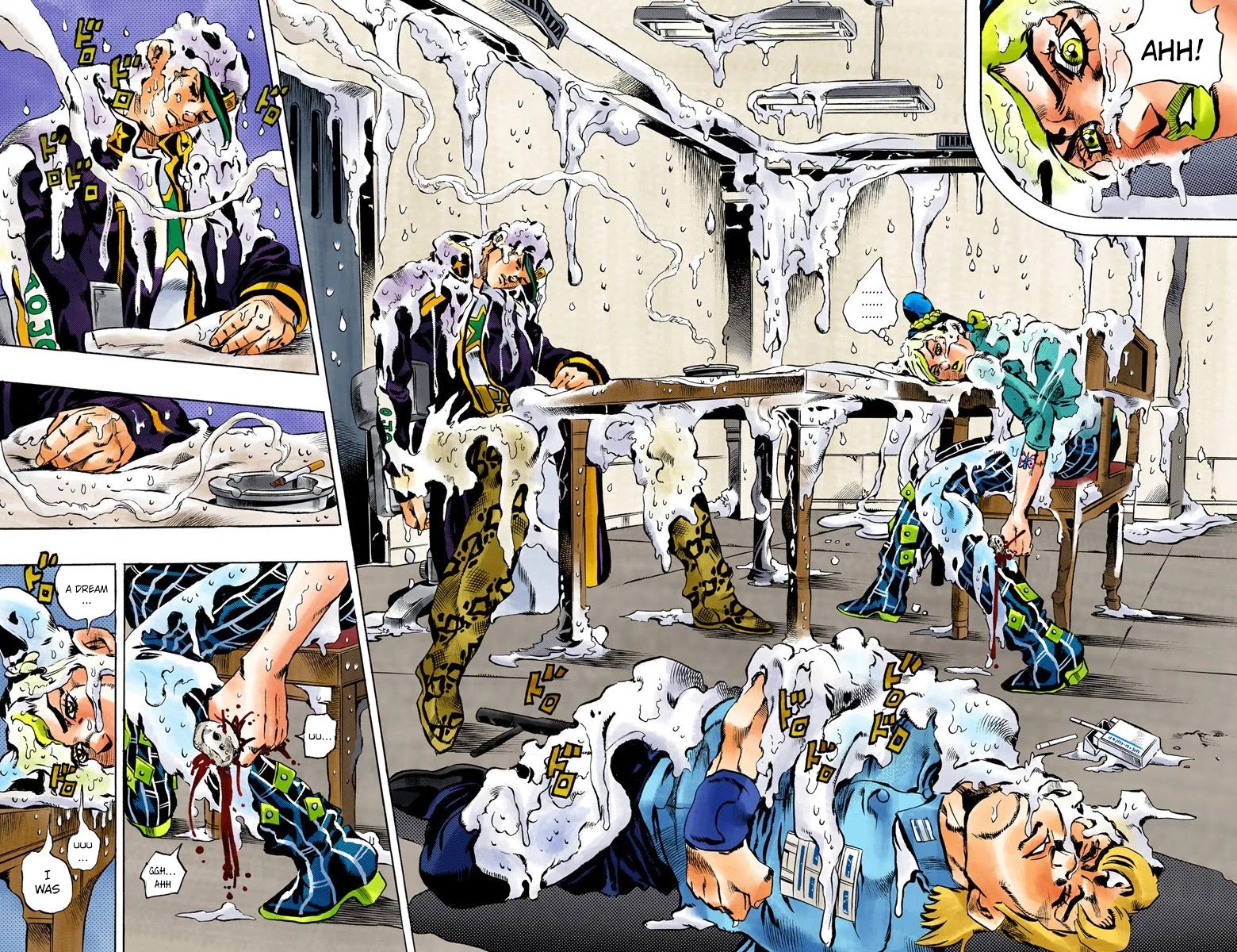 JoJo's Bizarre Adventure Part 6 - Stone Ocean (Official Colored) chapter 16 page 18