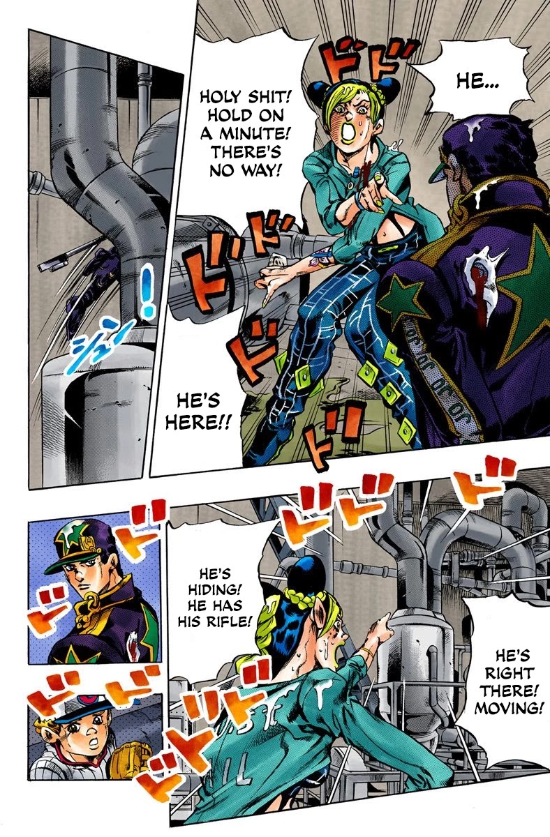 JoJo's Bizarre Adventure Part 6 - Stone Ocean (Official Colored) chapter 16 page 6