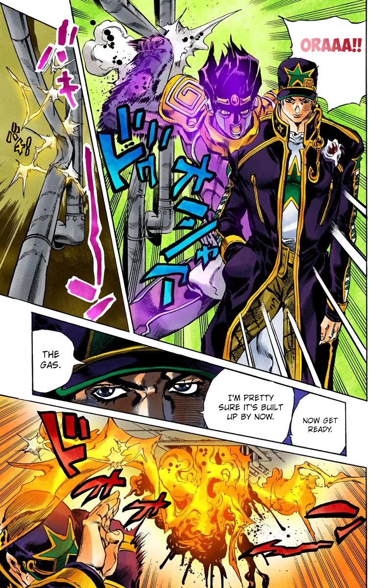 JoJo's Bizarre Adventure Part 6 - Stone Ocean (Official Colored) chapter 16 page 9