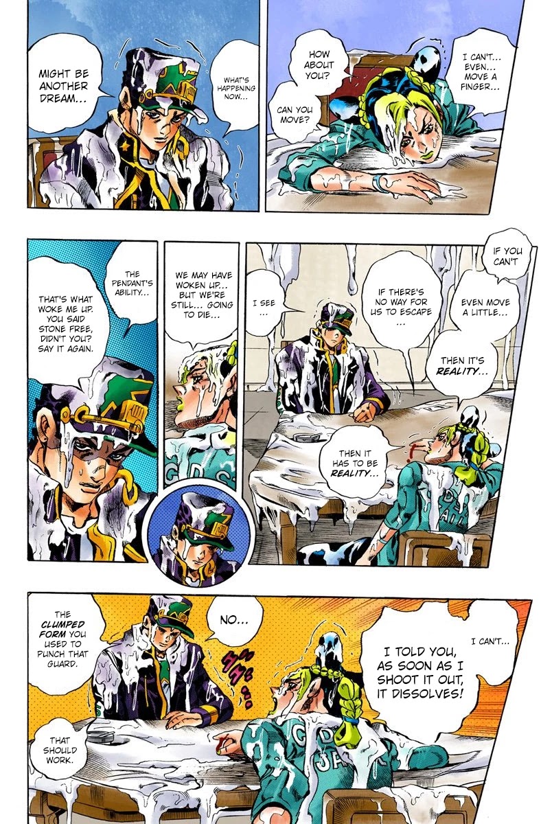 JoJo's Bizarre Adventure Part 6 - Stone Ocean (Official Colored) chapter 17 page 12