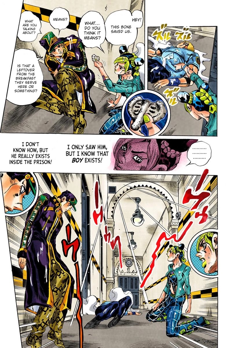 JoJo's Bizarre Adventure Part 6 - Stone Ocean (Official Colored) chapter 17 page 16