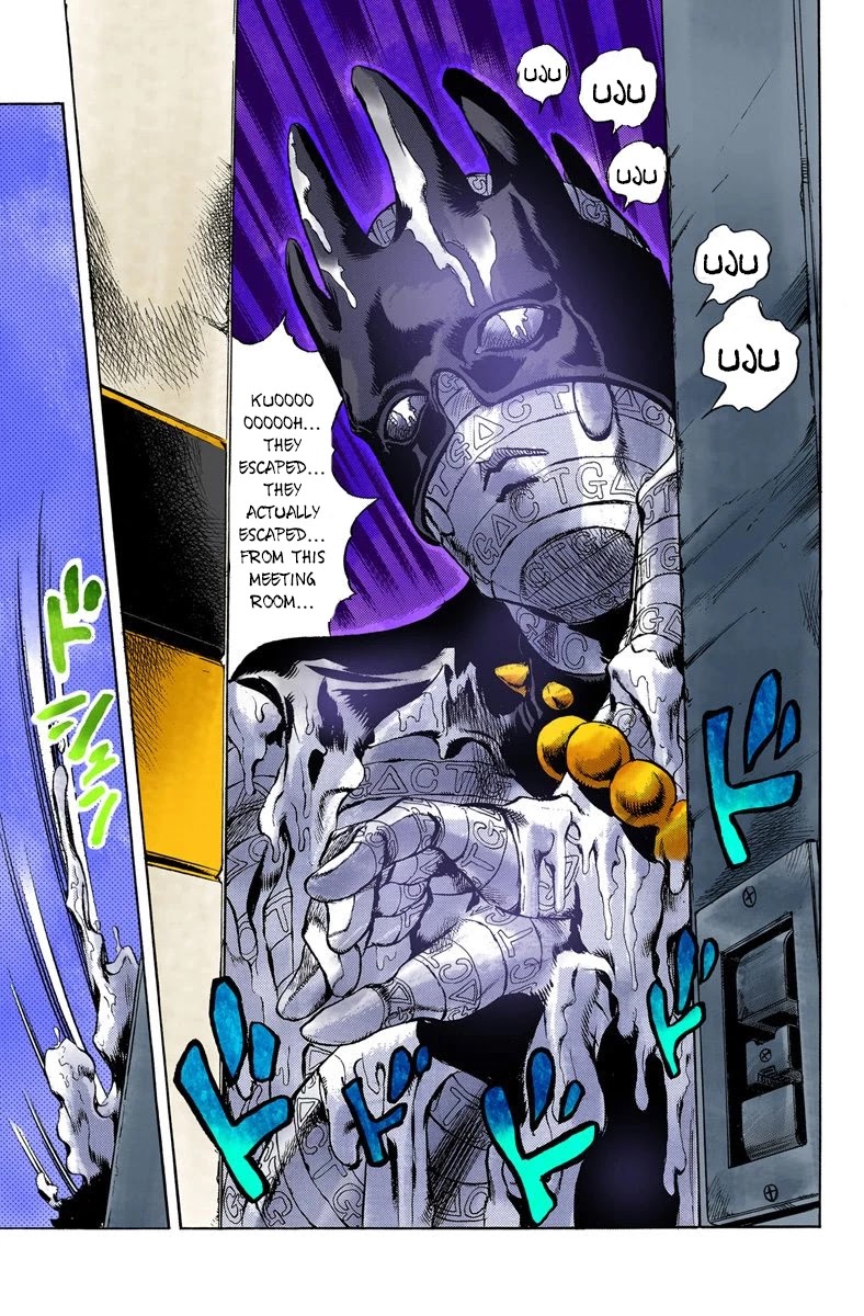 JoJo's Bizarre Adventure Part 6 - Stone Ocean (Official Colored) chapter 17 page 20