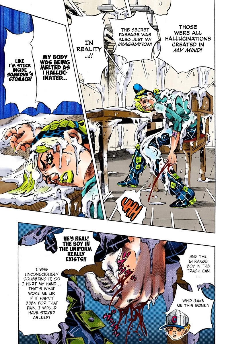 JoJo's Bizarre Adventure Part 6 - Stone Ocean (Official Colored) chapter 17 page 3