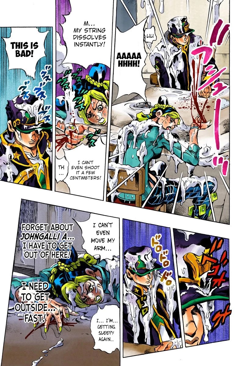 JoJo's Bizarre Adventure Part 6 - Stone Ocean (Official Colored) chapter 17 page 5