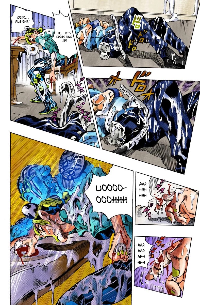 JoJo's Bizarre Adventure Part 6 - Stone Ocean (Official Colored) chapter 17 page 6