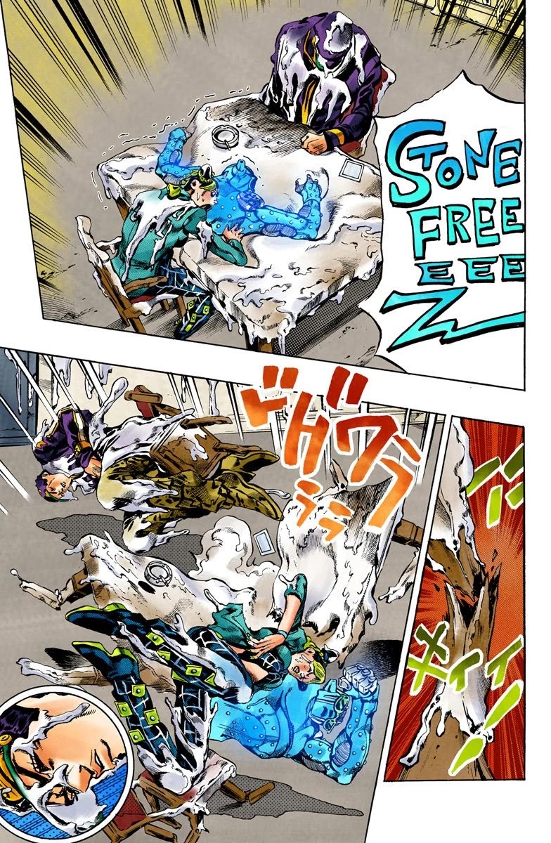 JoJo's Bizarre Adventure Part 6 - Stone Ocean (Official Colored) chapter 17 page 7