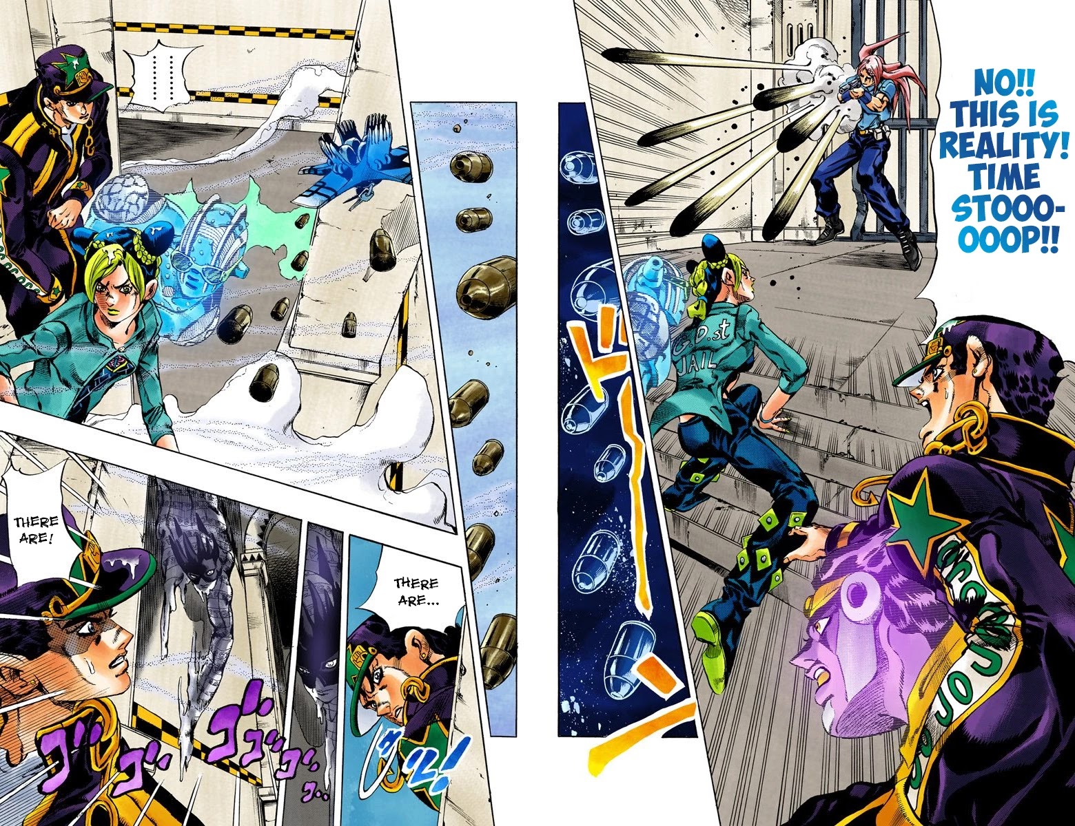 JoJo's Bizarre Adventure Part 6 - Stone Ocean (Official Colored) chapter 18 page 15