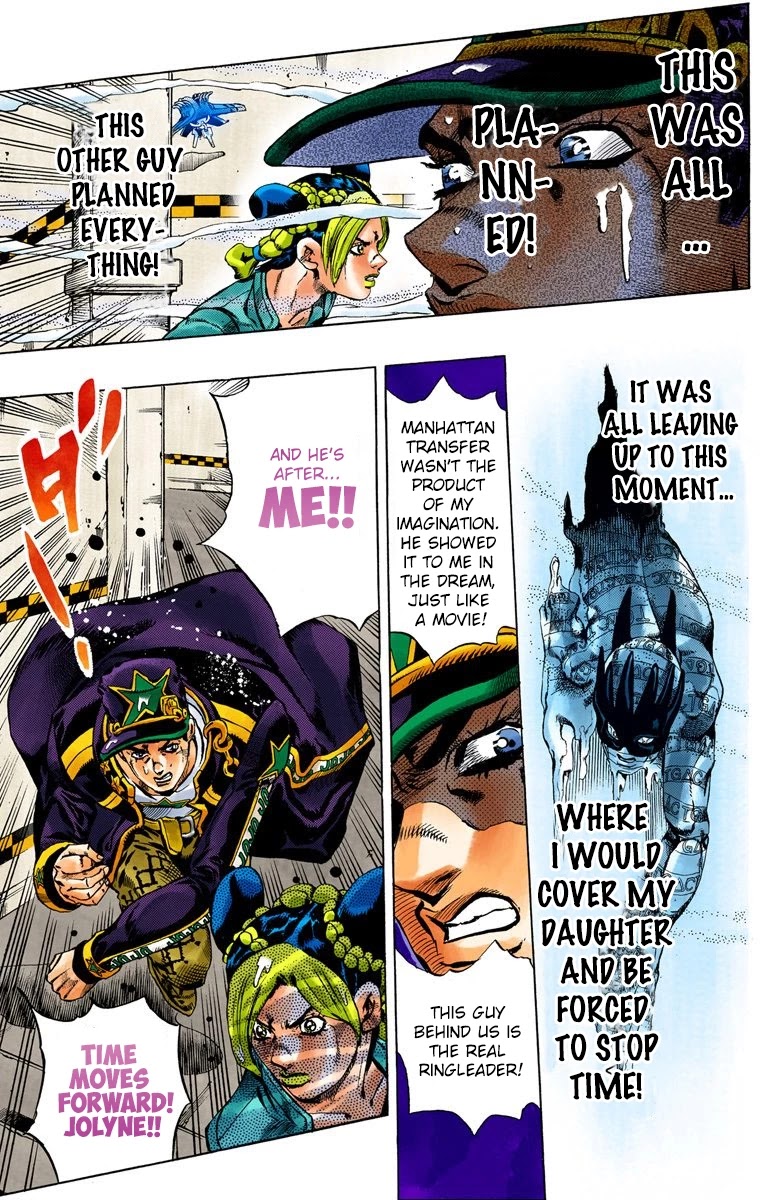 JoJo's Bizarre Adventure Part 6 - Stone Ocean (Official Colored) chapter 18 page 17