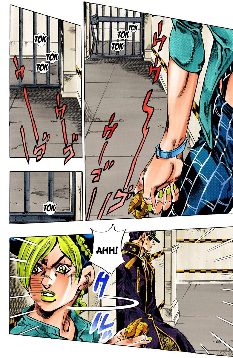 JoJo's Bizarre Adventure Part 6 - Stone Ocean (Official Colored) chapter 18 page 3