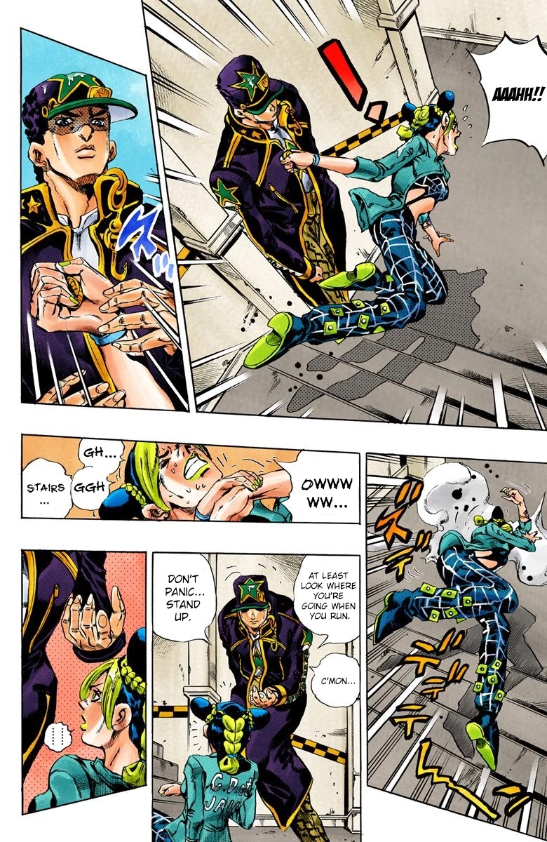 JoJo's Bizarre Adventure Part 6 - Stone Ocean (Official Colored) chapter 18 page 5