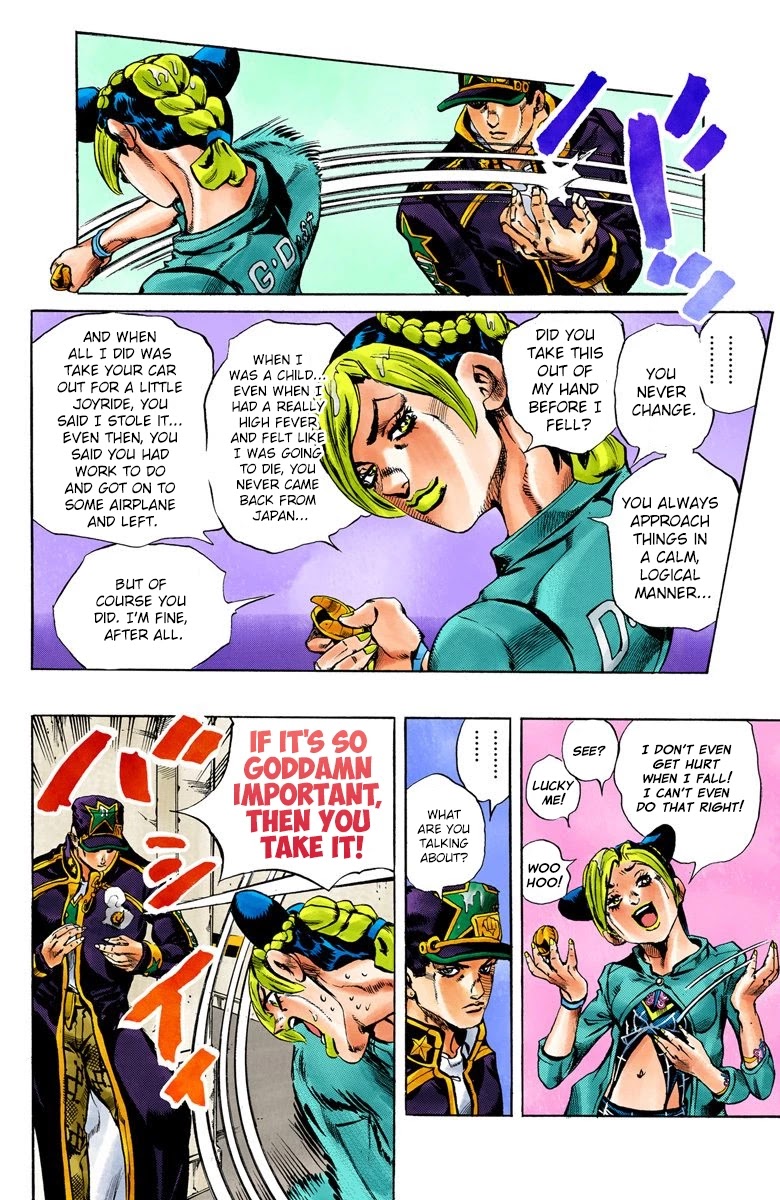 JoJo's Bizarre Adventure Part 6 - Stone Ocean (Official Colored) chapter 18 page 7