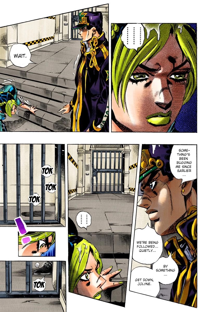 JoJo's Bizarre Adventure Part 6 - Stone Ocean (Official Colored) chapter 18 page 8