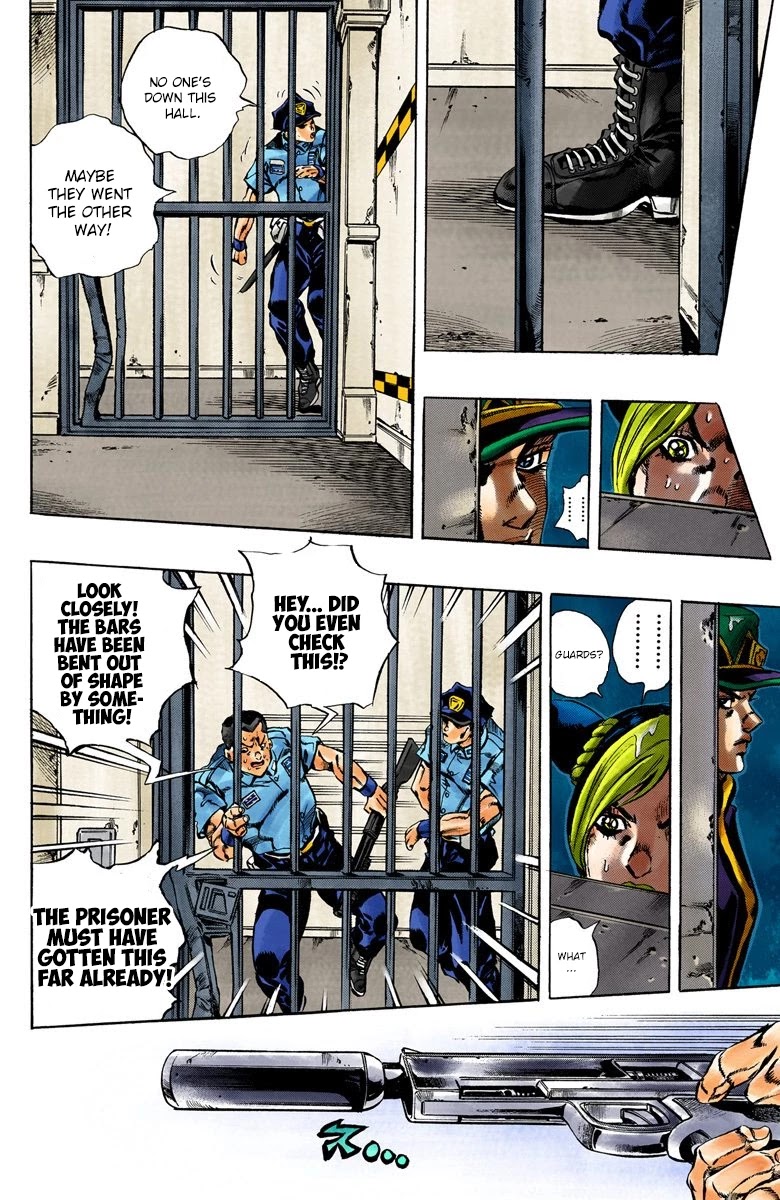 JoJo's Bizarre Adventure Part 6 - Stone Ocean (Official Colored) chapter 18 page 9