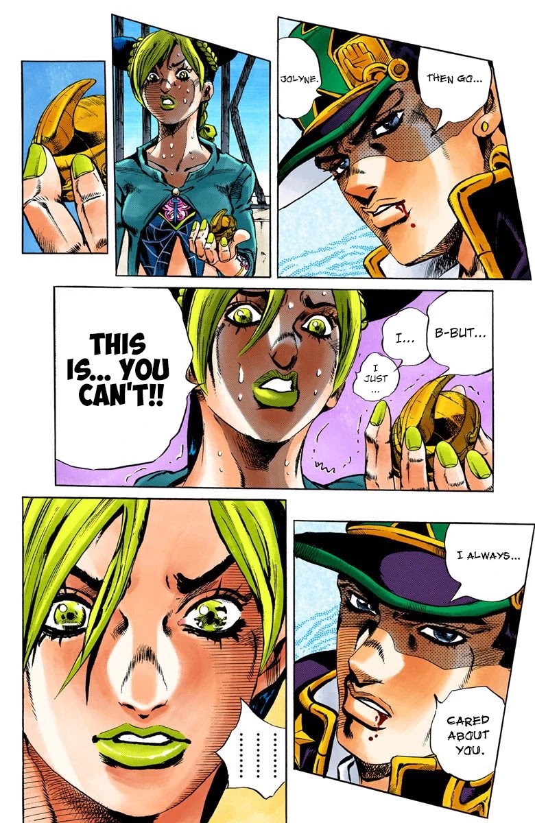 JoJo's Bizarre Adventure Part 6 - Stone Ocean (Official Colored) chapter 19 page 11