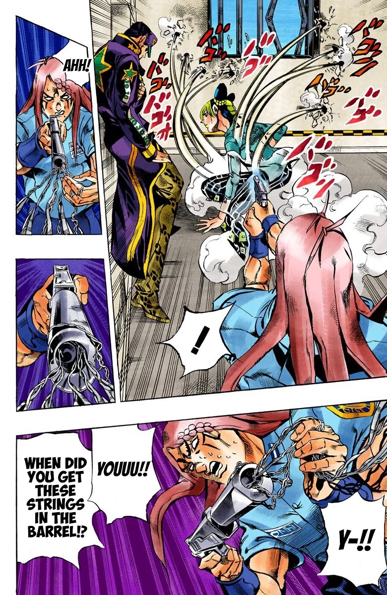 JoJo's Bizarre Adventure Part 6 - Stone Ocean (Official Colored) chapter 19 page 15