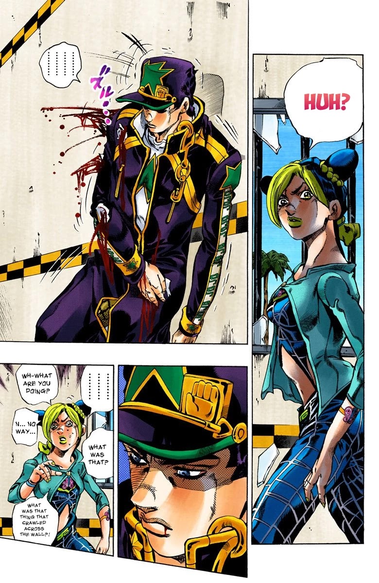 JoJo's Bizarre Adventure Part 6 - Stone Ocean (Official Colored) chapter 19 page 8