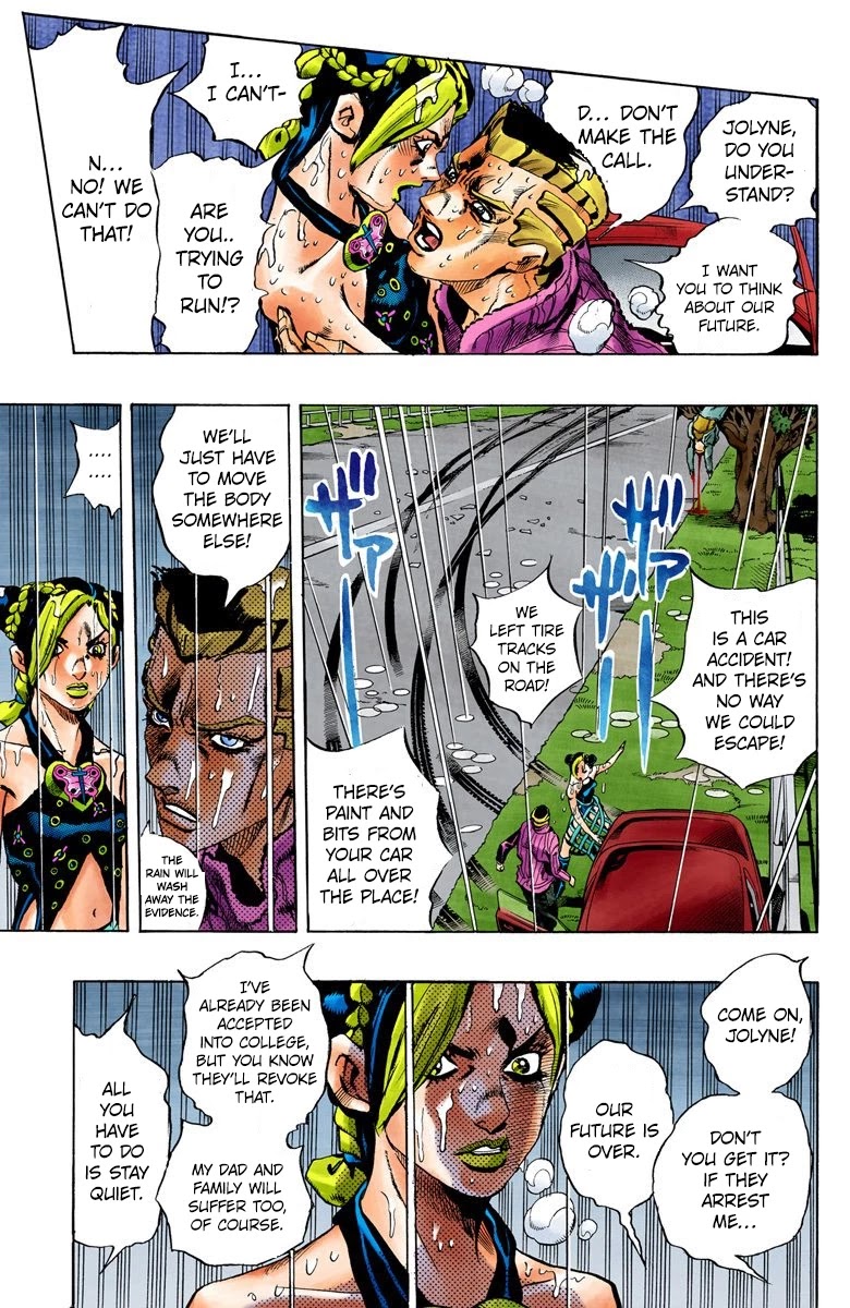 JoJo's Bizarre Adventure Part 6 - Stone Ocean (Official Colored) chapter 2 page 10