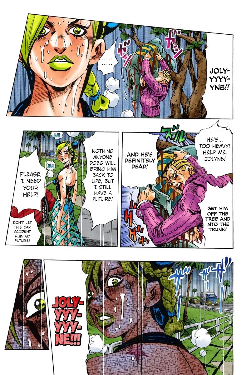 JoJo's Bizarre Adventure Part 6 - Stone Ocean (Official Colored) chapter 2 page 12