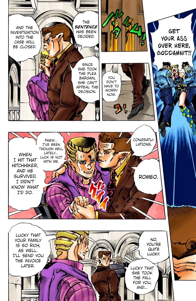 JoJo's Bizarre Adventure Part 6 - Stone Ocean (Official Colored) chapter 2 page 24