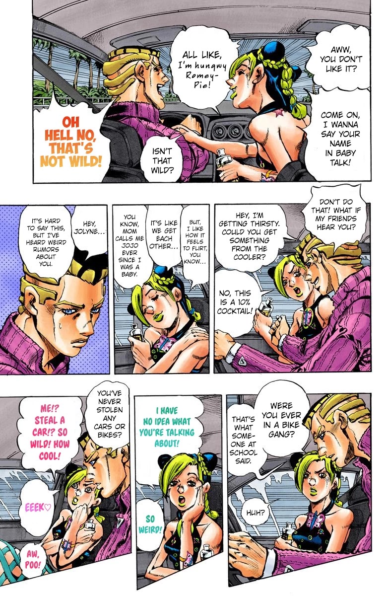 JoJo's Bizarre Adventure Part 6 - Stone Ocean (Official Colored) chapter 2 page 3