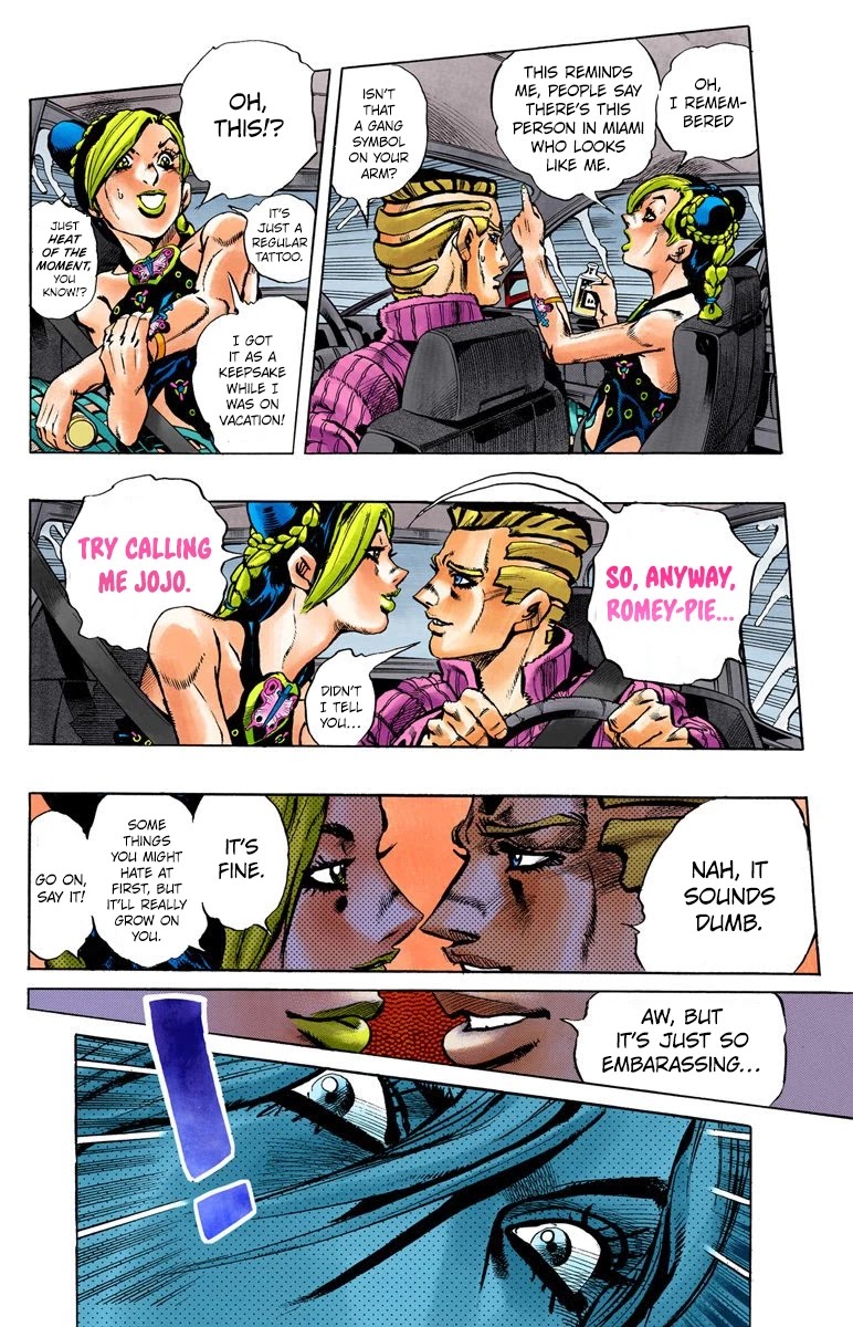 JoJo's Bizarre Adventure Part 6 - Stone Ocean (Official Colored) chapter 2 page 4