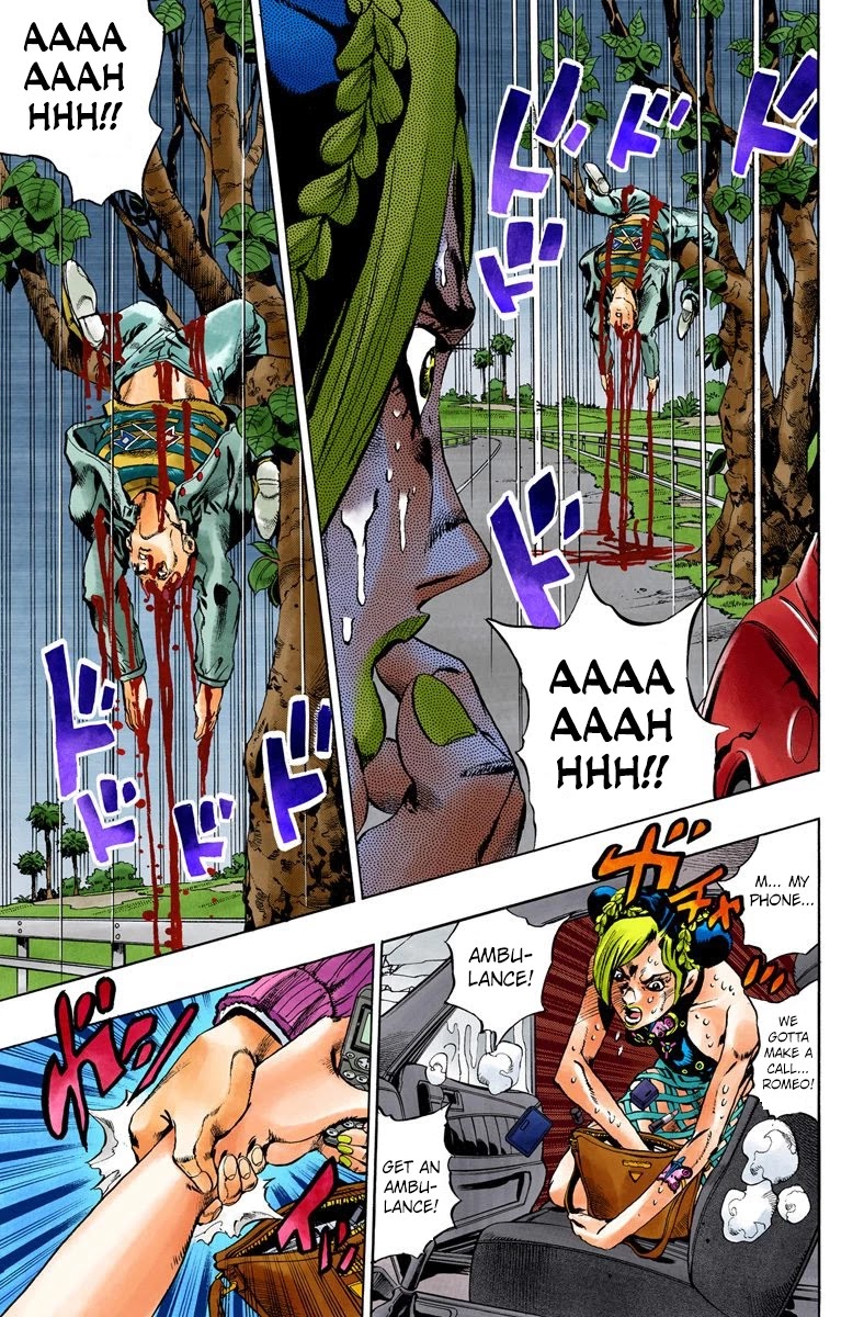 JoJo's Bizarre Adventure Part 6 - Stone Ocean (Official Colored) chapter 2 page 8