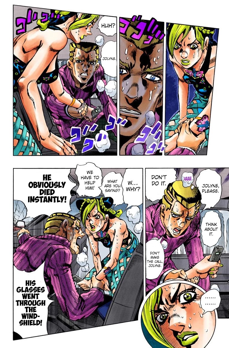 JoJo's Bizarre Adventure Part 6 - Stone Ocean (Official Colored) chapter 2 page 9