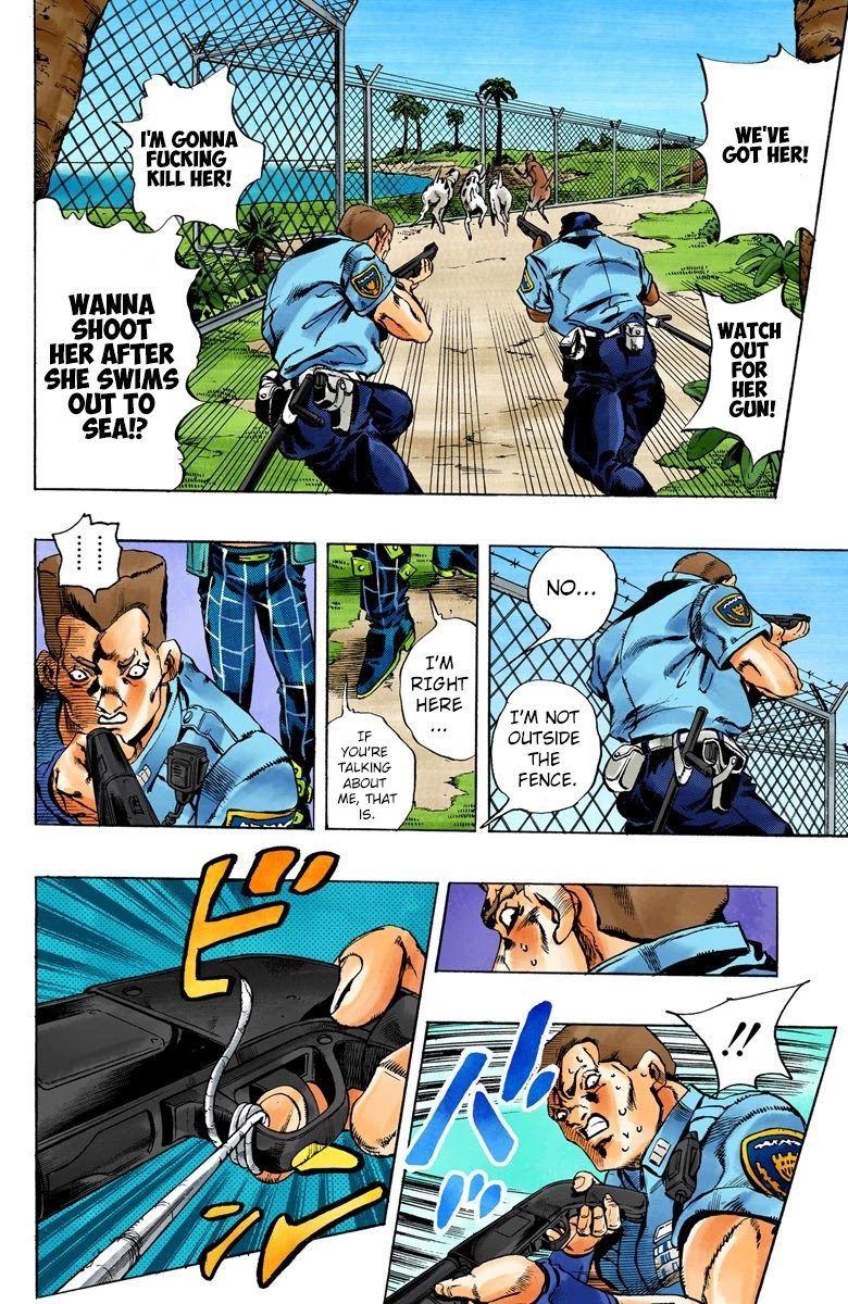 JoJo's Bizarre Adventure Part 6 - Stone Ocean (Official Colored) chapter 20 page 10