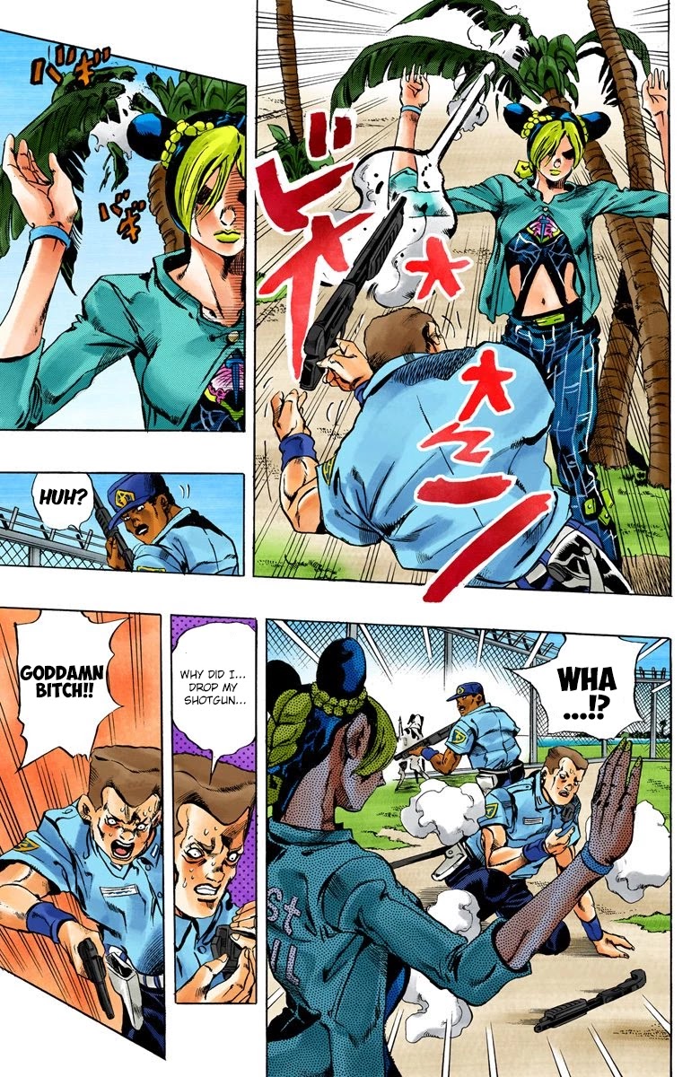 JoJo's Bizarre Adventure Part 6 - Stone Ocean (Official Colored) chapter 20 page 11