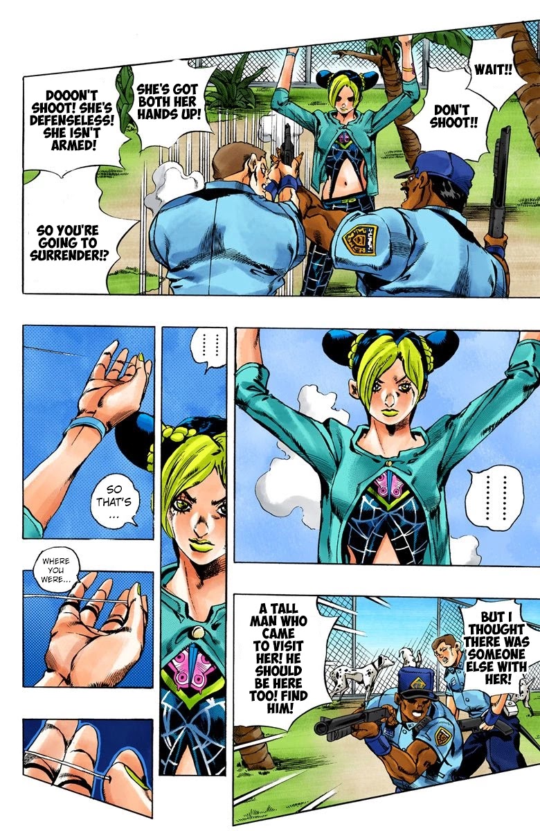 JoJo's Bizarre Adventure Part 6 - Stone Ocean (Official Colored) chapter 20 page 12