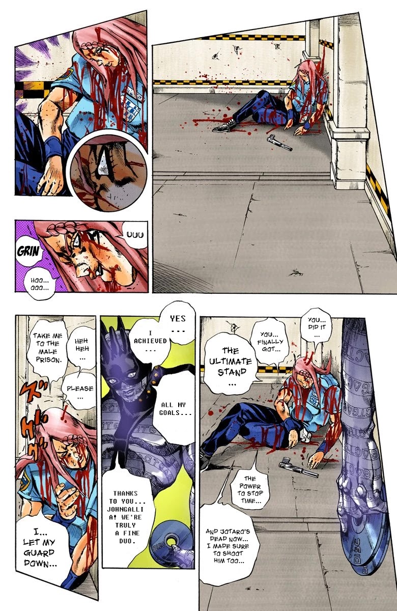 JoJo's Bizarre Adventure Part 6 - Stone Ocean (Official Colored) chapter 20 page 18