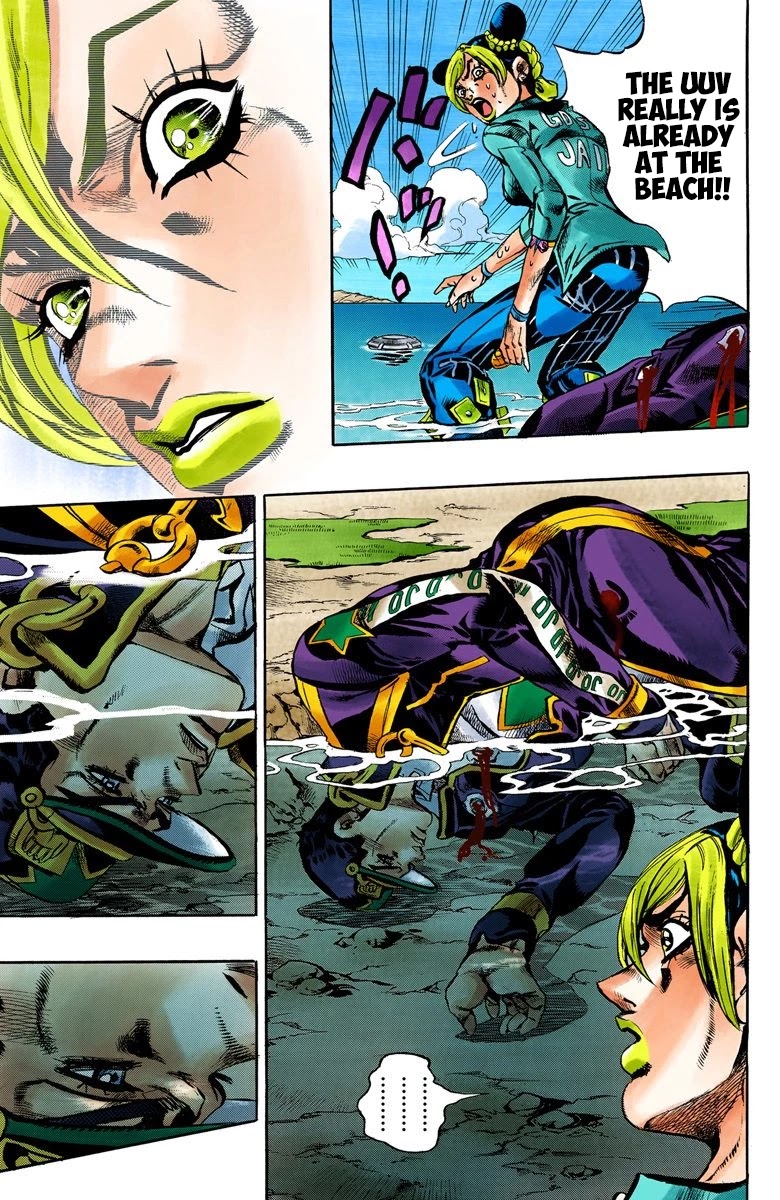 JoJo's Bizarre Adventure Part 6 - Stone Ocean (Official Colored) chapter 20 page 5