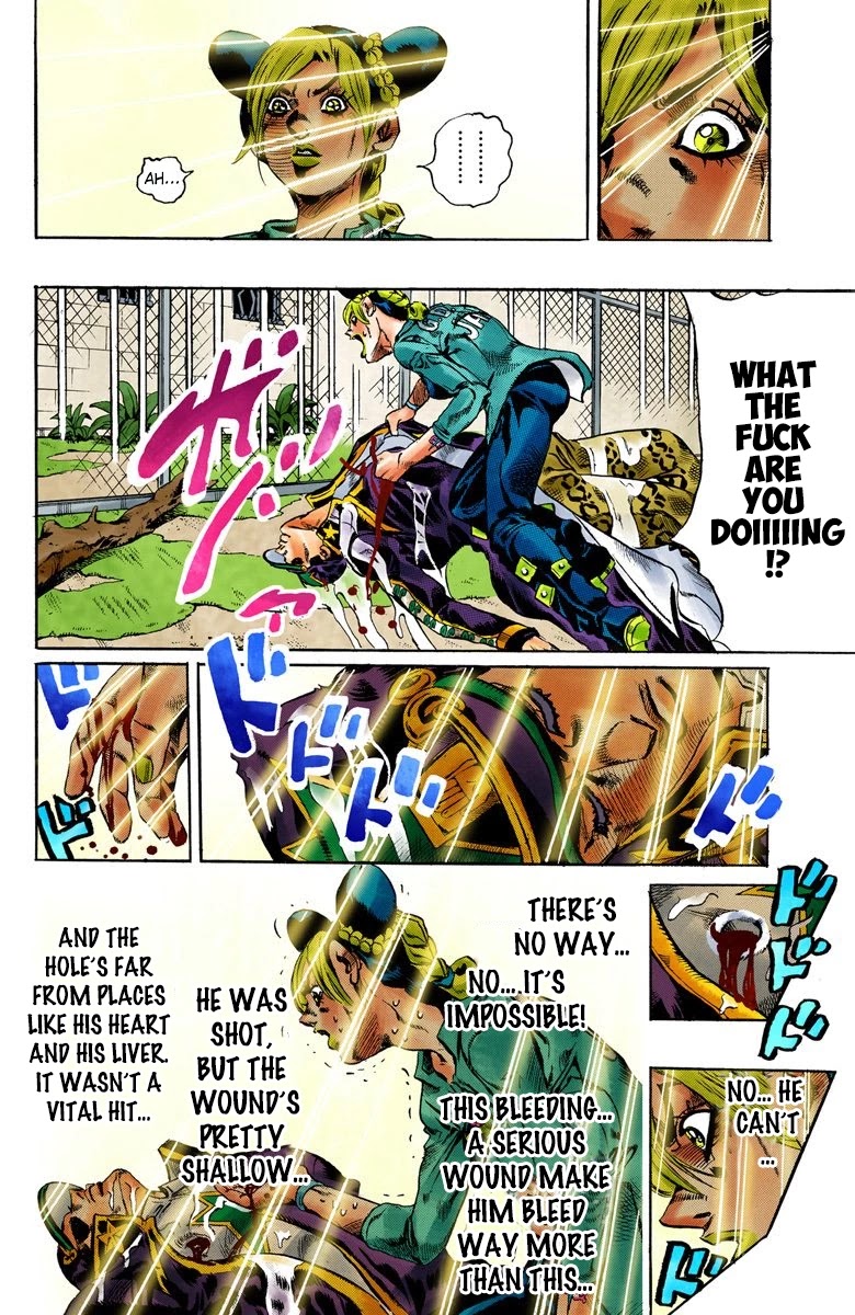 JoJo's Bizarre Adventure Part 6 - Stone Ocean (Official Colored) chapter 20 page 6