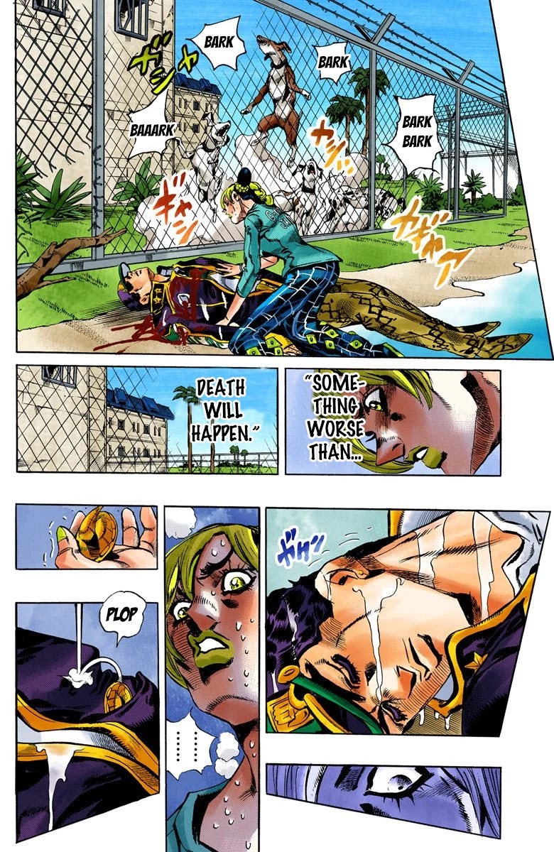 JoJo's Bizarre Adventure Part 6 - Stone Ocean (Official Colored) chapter 20 page 8