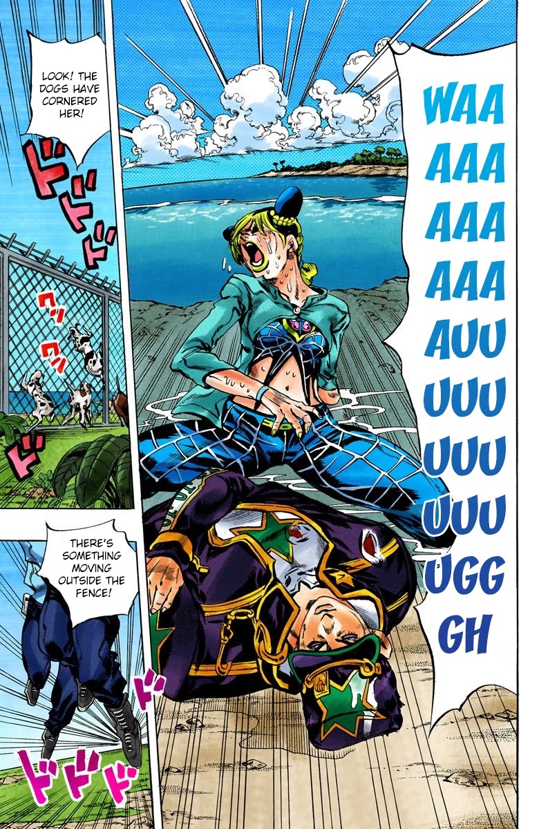 JoJo's Bizarre Adventure Part 6 - Stone Ocean (Official Colored) chapter 20 page 9